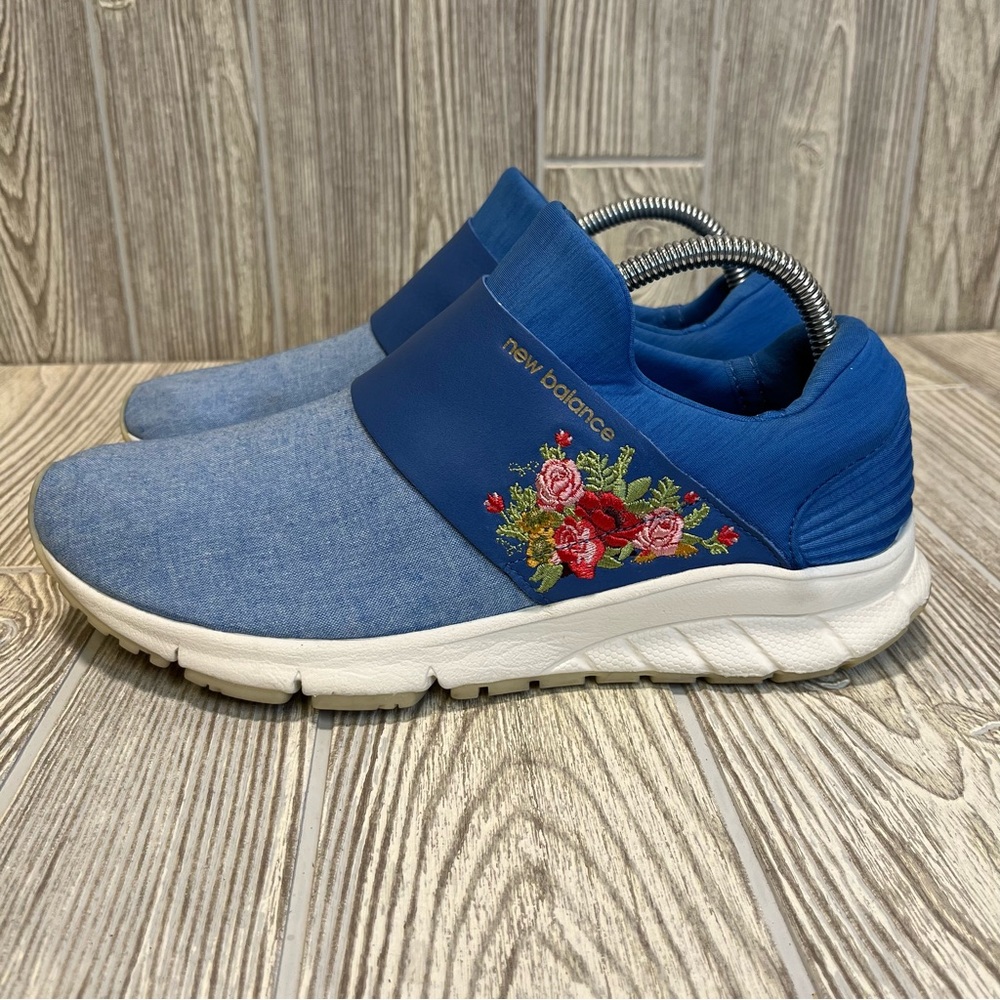 New Balance Disney X Vazee Rush Women's Size 9.5 Slip On Sneakers Blue WLRUSHVD
